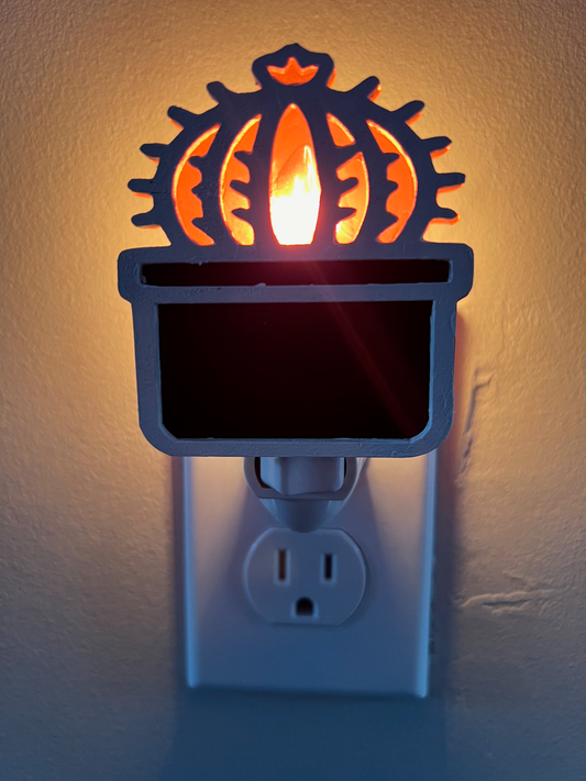 Desert Glow Series: Orange Succulent Nightlight 2